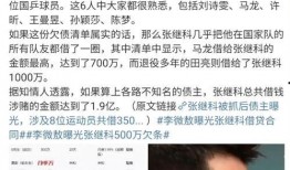 张继科最新爆料借钱事件,揭秘背后真相与影响